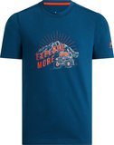 Ju.-T-Shirt Zorma II B 635 BLUE PETROL 140