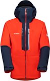 Taiss HS Hooded Jacket Men 3733 hot red-marine L